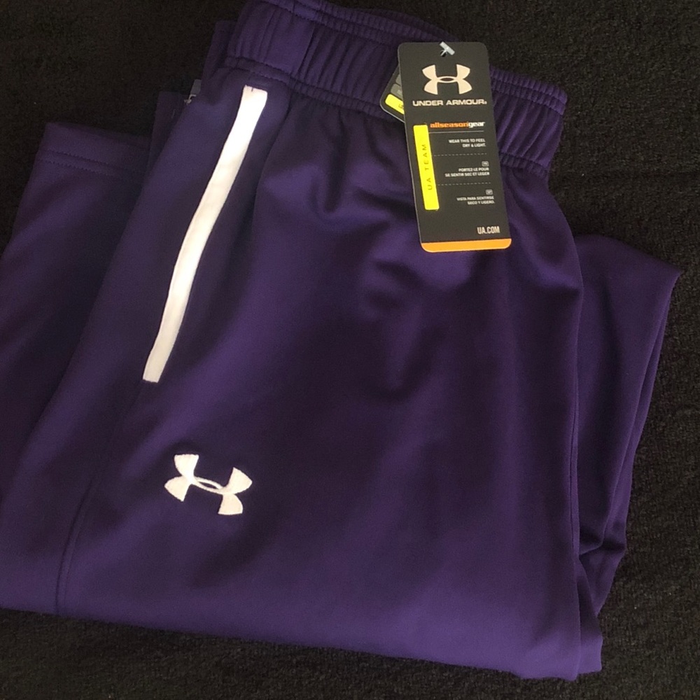 Mens Under Armour Qualifier Purple Warm Up NWT $65